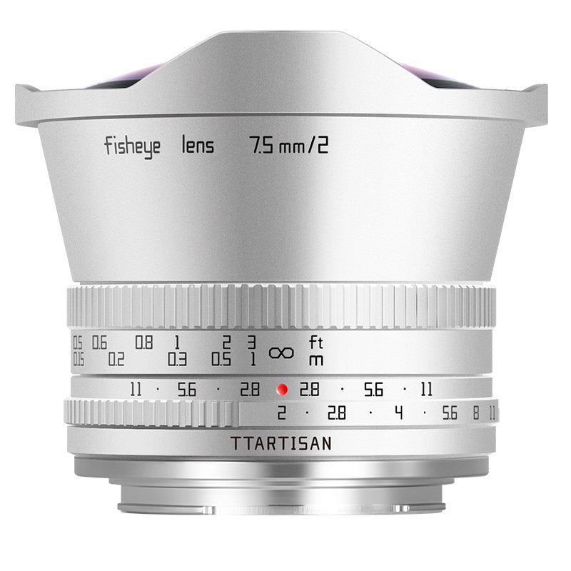 TTArtisan 7.5mm F/2 APS-C Fisheye Camera Lens for mirrorless