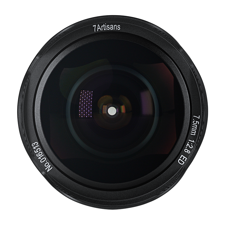 7artisans 7.5mm f/2.8 II manual fisheye lens for APS-C mirrorless camera - Canon EOS M Fujifilm X Sony E Olympus OM-D Nikon Z