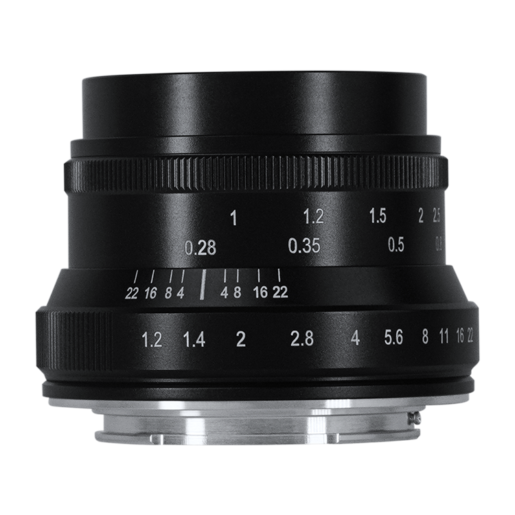 7artisans 35mm f/1.2 II manual lens for APS-C mirrorless camera - Fujifilm Sony Olympus OM-D Nikon Z