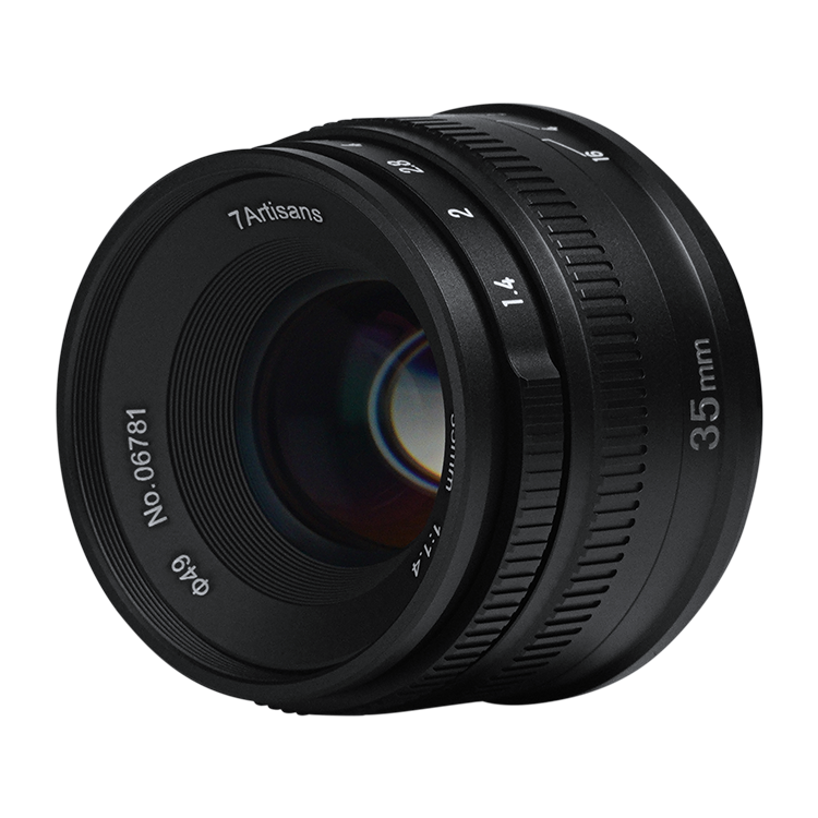 7artisans 35mm f/1.4 manual lens for APS-C mirrorless camera - Fujifilm X Sony E Canon EOS R RF Olympus OM-D Nikon Z