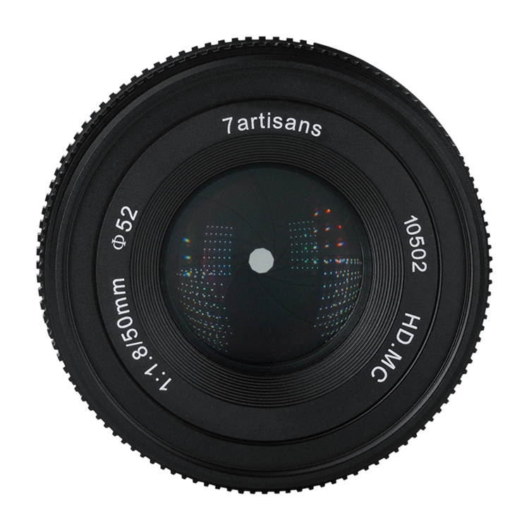 7artisans 50mm f/1.8 manual lens for APS-C mirrorless camera - Canon EOS M Fujifilm Sony