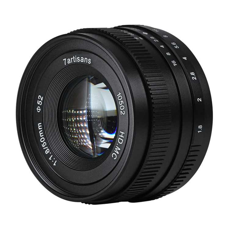 7artisans 50mm f/1.8 manual lens for APS-C mirrorless camera - Canon EOS M Fujifilm Sony