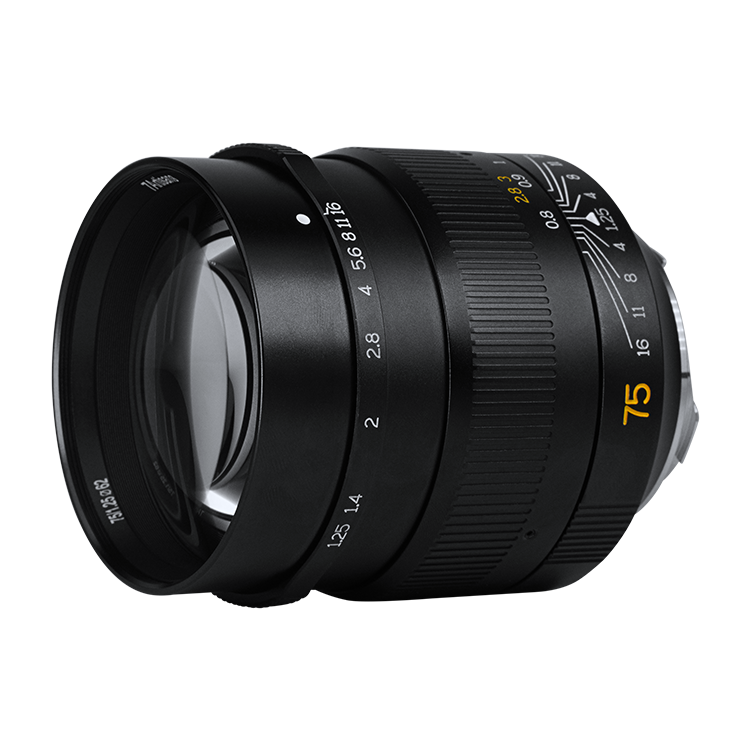 7artisans 75mm f/1.25 rangefinder lens for Leica M mount digital camera - L/M full frame M8 M9 M Typ 240 246