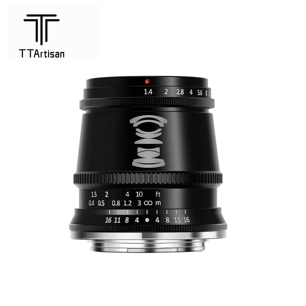 TTArtisan 17mm F/1.4 APS-C Camera Lens for mirrorless camera - Sony E Fuji  X Canon EOS M RF NIKON Z MFT Leica Panasonic L