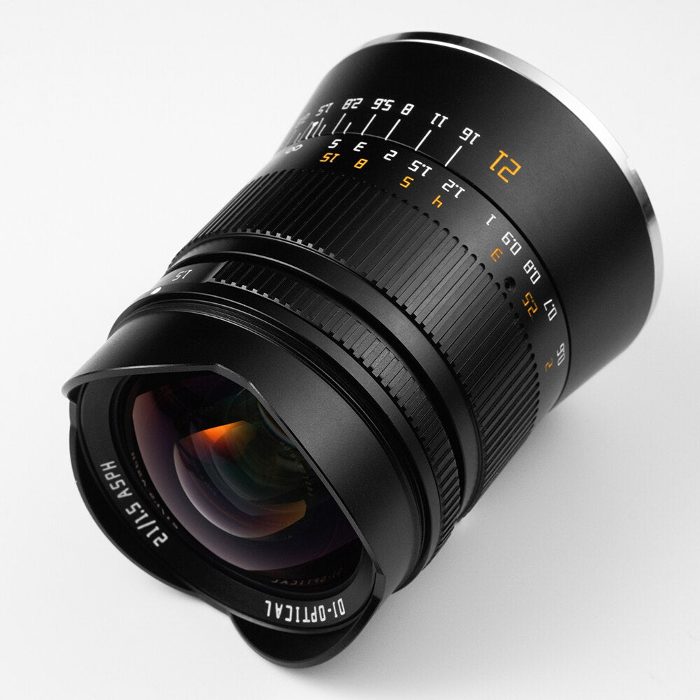 TTArtisan 21mm F/1.5 ASPH Full Frame Wide Angle Manual Lens for mirrorless camera - Sony E Mount