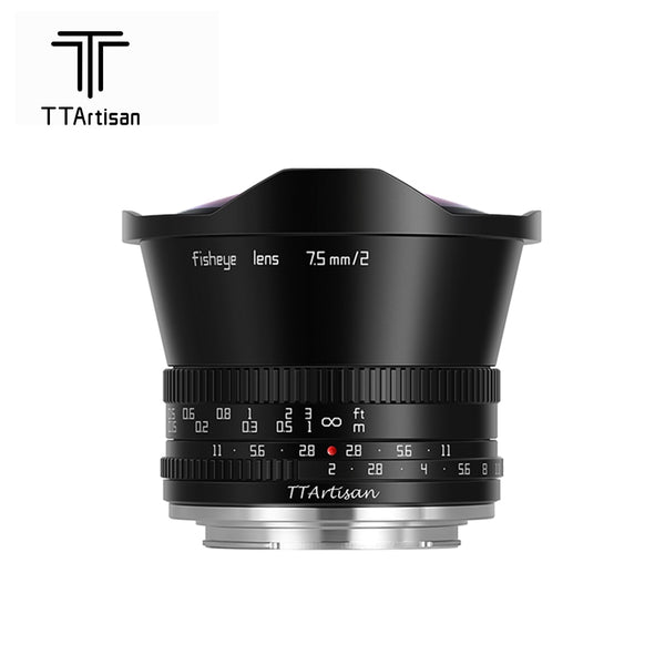 TTArtisan 7.5 f/2 C Fisheye キヤノンEF-M Amazon.com : TTARTISAN 7.5mm F2.0 APS-C Large Aperture with