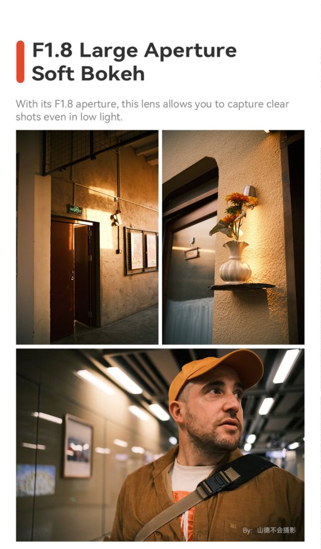 TTArtisan AF 23mm F/1.8 APS-C Prime Lens for mirrorless camera - Fujifilm X Sony E Nikon Z