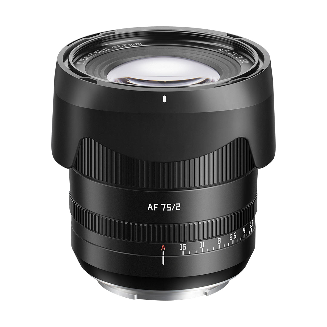 TTArtisan AF 75mm F/2 Full Frame Prime Lens for mirrorless camera - Sony E Nikon Z L mount