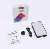 LUXCEO V10 Pro W140 V RGB full color camera video LED light for DSLR mirrorless camera 8W 3000mAh