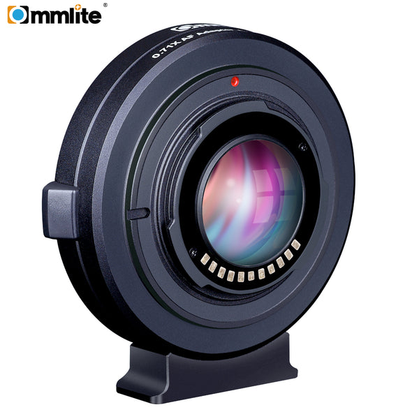 Commlite CM-AEF-MFT Booster 0.71x Auto Focus AF lens adapter for 