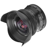 Camdiox 12mm f/2.0 manual super wide angle lens for APS-C mirrorless camera - Canon EOS M Fujifilm Sony Olympus OM-D