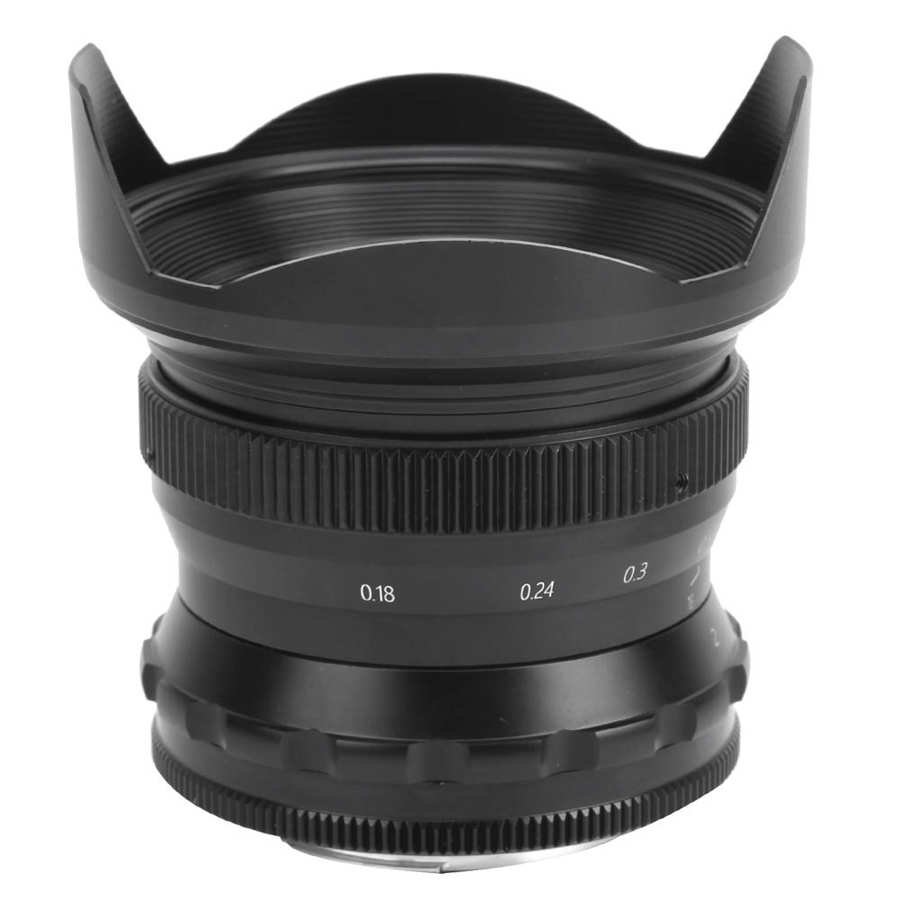 Camdiox 12mm f/2.0 manual super wide angle lens for APS-C mirrorless camera - Canon EOS M Fujifilm Sony Olympus OM-D