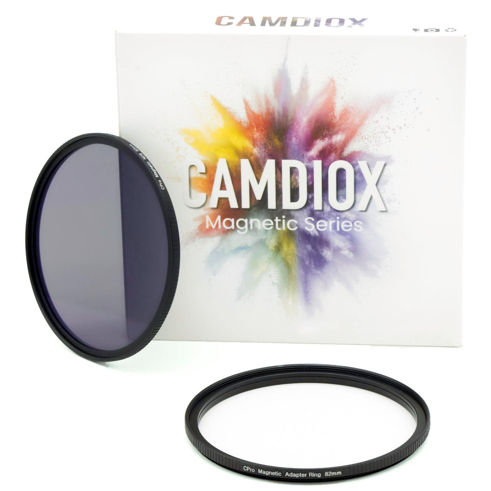 Camdiox CPRO Magnetic ND Neutral Density Filter - ND4 ND8 ND16 ND32 ND64 ND1000 - for Canon Nikon Sony Olympus Leica DSLR mirrorless camera lenses