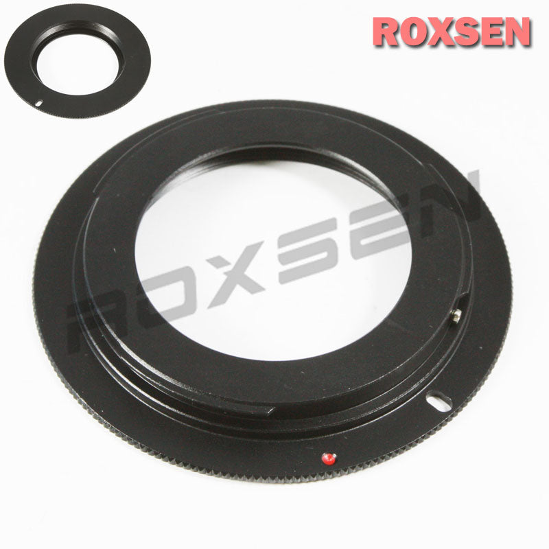 M42 screw mount lens to Canon EF mount adapter black - 5D III 6D 70D 700D 650D