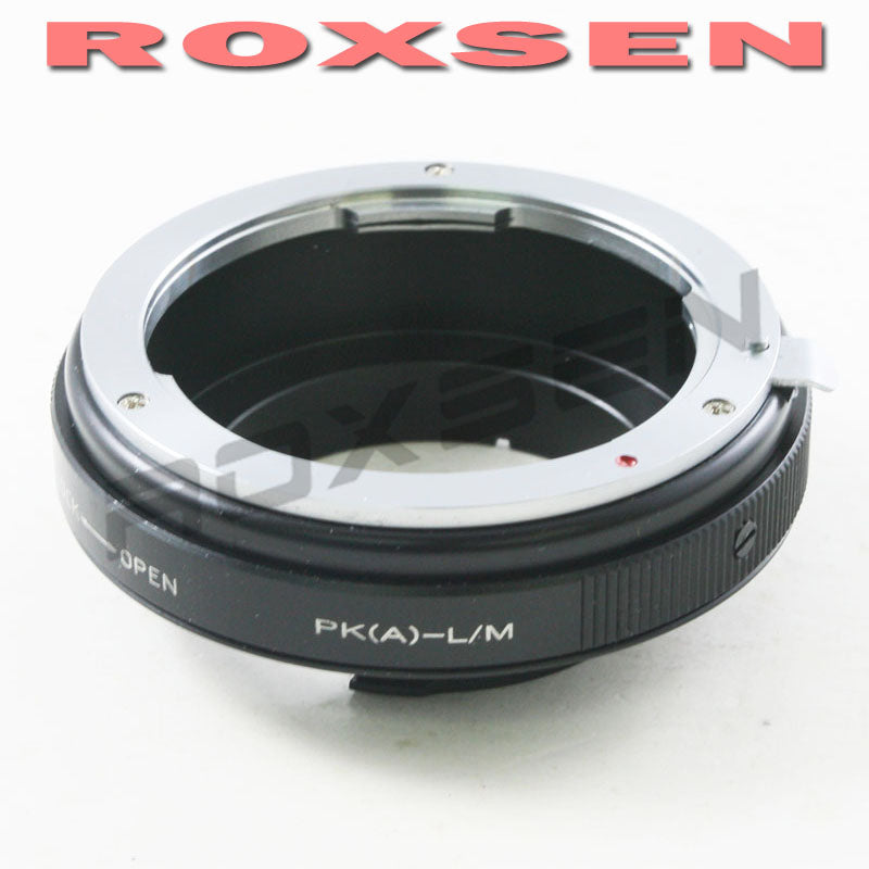 Pentax K mount PK DA AF lens to Leica M L/M mount adapter - M8 M9 M-P M Typ 240 246 262