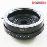 EF Canon mount lens to Nikon 1 mount adapter with aperture - J1 J2 V1 V2 V3 J3 J4 J5 S1