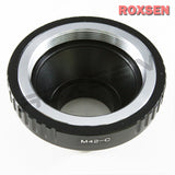 M42 screw mount lens to C mount 16mm Film Mount Adapter Eclair Bolex NPR
