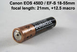 0.25x Fisheye Super Wide Conversion Lens 180 degrees 52mm / 55mm / 58mm for Canon Sony Nikon Panasonic Pentax +12.5 macro