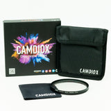 Camdiox Cinepro Pro Filter - Rainbow Star - starlight filter for Canon Nikon Sony Olympus Leica DSLR mirrorless camera lenses