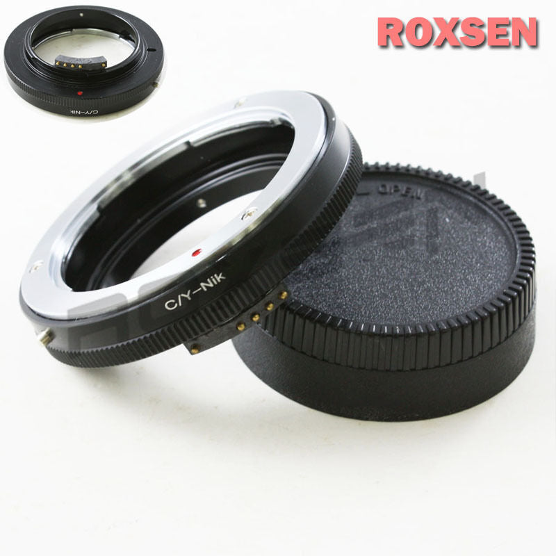 Macro AF confirm adapter for Contax Yashica C/Y mount lens to Nikon F mount - D4 D610 D7500 D3200 D800 D810