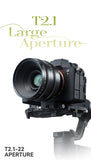 TTArtisan 35mm T2.1 Dual Bokeh Cine Full Frame Lens for mirrorless camera - Sony E Fuji X Leica L Canon RF Nikon Z Mount