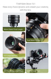 TTArtisan 35mm T2.1 Dual Bokeh Cine Full Frame Lens for mirrorless camera - Sony E Fuji X Leica L Canon RF Nikon Z Mount