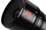 7artisans Hope Prime 35mm T2.1 Super 35 Cine Lens for Sony E Fuji X-Mount Canon RF Olympus Micro 4/3 mirrorless camera