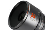 7artisans Hope Prime 35mm T2.1 Super 35 Cine Lens for Sony E Fuji X-Mount Canon RF Olympus Micro 4/3 mirrorless camera