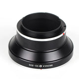 Bronica SQ lens to Canon EOS EF Mount Adapter - 5D III 7D II 70D 700D