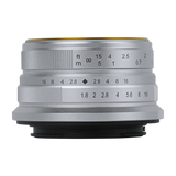 7artisans 25mm f/1.8 manual lens for APS-C mirrorless camera - Fujifilm Sony Olympus OM-D Nikon Z