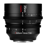 7artisans 35mm T1.05 APS-C Cine Lens for Fuji X-Mount Sony E Canon RF Olympus Micro 4/3 Leica L mirrorless camera