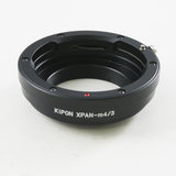 Kipon Xpan mount lens to MFT Micro 4/3 mount mirrorless camera adapter - Olympus OM-D Panasonic Lumix G series