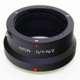 Kipon Contax Yashica C/Y mount lens to Nikon Z mount camera adapter - Z5 Z6 Z7 II III Z8 Z9 Z50 Zf