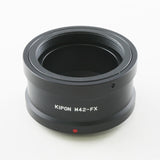 Kipon M42 screw mount lens to Fujifilm X mount mirrorless camera adapter - X-Pro1 Pro2 Pro3 T1 T100 T200 H1 H2