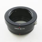 Kipon Minolta MD mount lens to Fujifilm X mount mirrorless camera adapter - X-Pro1 Pro2 Pro3 T1 T100 T200 H1 H2