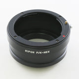 Kipon Pentax K PK mount lens to Sony NEX E mount mirrorless camera adapter - A7 A7R IV V A7S III A6000 A6500 A5000