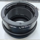 Kipon Leica R L/R mount lens to Fujifilm X mount mirrorless camera adapter macro helicoid - X-Pro1 Pro2 Pro3 T1 T100 T200 H1 H2