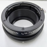 Kipon Leica R L/R mount lens to Fujifilm X mount mirrorless camera adapter macro helicoid - X-Pro1 Pro2 Pro3 T1 T100 T200 H1 H2