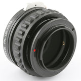Kipon Pentax K PK DA mount lens to Fujifilm X mount mirrorless camera adapter macro helicoid - X-Pro1 Pro2 Pro3 T1 T100 T200 H1 H2