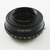 Kipon Contarex CRX mount lens to Fujifilm X mount mirrorless camera adapter - X-Pro1 Pro2 Pro3 T1 T100 T200 H1 H2