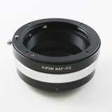 Kipon Minolta AF mount lens to Fujifilm X mount mirrorless camera adapter - X-Pro1 Pro2 Pro3 T1 T100 T200 H1 H2
