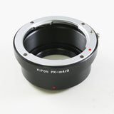 Kipon Pentax K mount lens to MFT Micro 4/3 mount mirrorless camera adapter - Olympus OM-D Panasonic Lumix G series