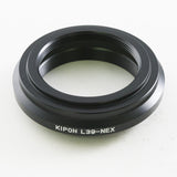 Kipon Leica M39 LTM L39 mount lens to Sony NEX E mount mirrorless camera adapter - A7 A7R IV V A7S III A6000 A6500 A5000