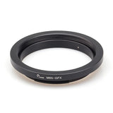 Super slim M65 x 1mm lens to Fujifilm G mount GFX adapter - for macro helicoid extension ring - GFX50 GFX100 50S medium format camera