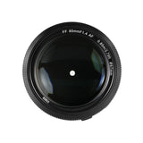 Sirui Aurora 85mm f/1.4 auto focusing full frame portrait lens for Sony E mount Nikon Z Fujifilm X