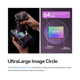 TTArtisan Tilt-shift 17mm F/4 Full Frame Camera Lens for mirrorless camera - Sony E Fuji GFX