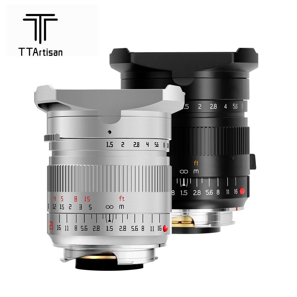 TTArtisan M 21mm ASPH Wide Angle Full Frame Prime Lens for Leica M mount rangefinder camera M8 M9 M10 M11 M Typ 240 246 262