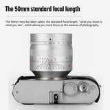 TTArtisan M 50mm F/0.95 ASPH Full Frame Prime Lens for Leica M mount rangefinder camera - M8 M9 M10 M11 M Typ 240 246 262