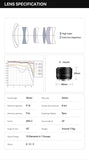 TTArtisan AF 35mm F/1.8 II APS-C Prime Lens for mirrorless camera - Fujifilm X Sony E Nikon Z