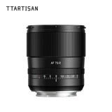 TTArtisan AF 75mm F/2 Full Frame Prime Lens for mirrorless camera - Sony E Nikon Z L mount